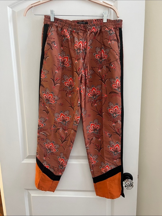 Scotch & Soda Pants - Scotch and Soda orange trousers
